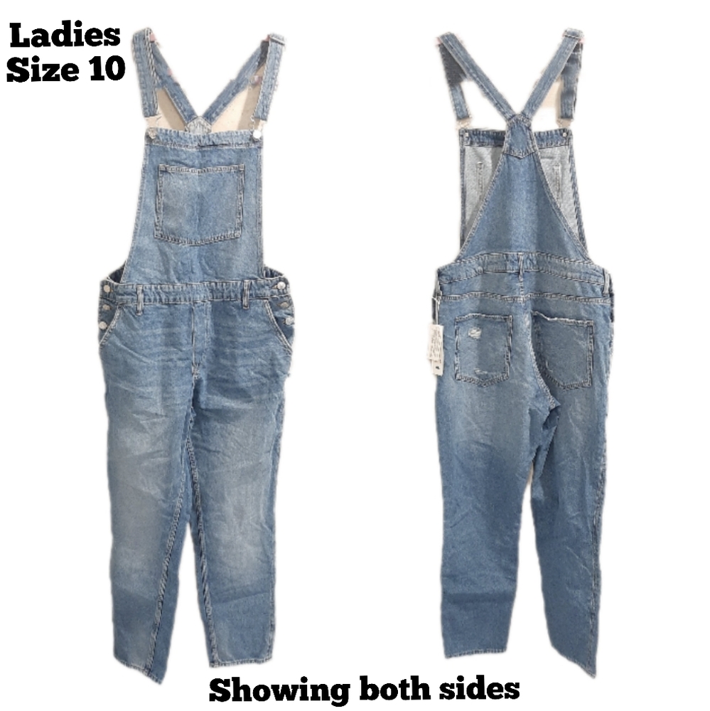 Denim Blue Women's Overalls